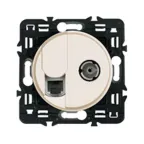                  Celiane Сл. кость Накладка блока комп. + TV розетки | 066234 | Legrand
               