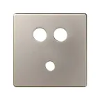                  Simon 82 Накладка для коннектора мини-джек + 2RCA, S82, S82N, шампань | 8201092-034 | Simon
               