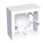 КОРОБКА НАР.МОНТАЖА 1X45 H-40ММ R9003 | ALB44440 | Schneider Electric