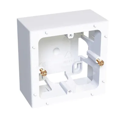КОРОБКА НАР.МОНТАЖА 1X45 H-40ММ R9003 | ALB44440 | Schneider Electric