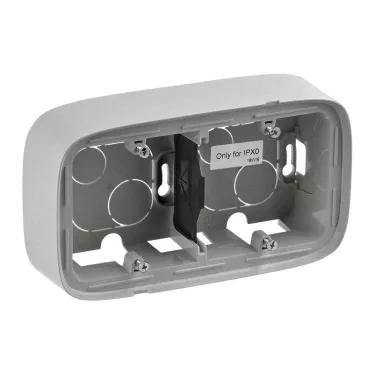 Valena ALLURE Алюминий Коробка для накладного монтажа 2-ая | 755572 | Legrand