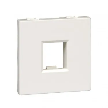 Altira Белый Плата лицевая W45 2 модуля 1xKeystone RAL9010 | RIN-144-BE | SE