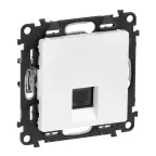                  Valena LIFE DIY Белый Розетка ТЛФ 1-ая (RJ11) | 753438 | Legrand
               