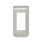 Рамка - Mosaic - 1 модуль - алюминий | 079301L | Legrand