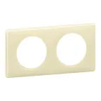                  Celiane Сл. кость глянец Рамка 2-я (2+2 мод) | 066622 | Legrand
               