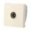Розетка TV оконечная (бежевый) LK45 | 852101-1 | Ecoplast