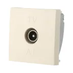 Розетка TV оконечная (бежевый) LK45 | 852101-1 | Ecoplast