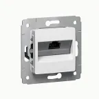                  Cariva Белый Розетка компьютерная 1-ая RG 45 UTP 6 кат | 773641 | Legrand
               
