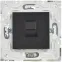 SKANDY Розетка компьютерная RJ45 кат.5E SK-K01Bl черный IEK