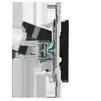 SKANDY Розетка компьютерная RJ45 кат.5E SK-K01Bl черный IEK