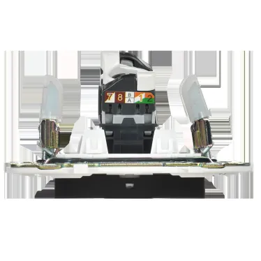 SKANDY Розетка компьютерная RJ45 кат.5E SK-K01Bl черный IEK