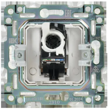 SKANDY Розетка компьютерная RJ45 кат.5E SK-K01Bl черный IEK