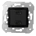                  Simon 75 Механизм Зарядное устройство 2xUSB, 5 В, 2,1А | 7511096-039 | Simon
               
