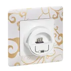                  Valena LIFE DIY Белый Зарядная станция MicroUSB 240В/5В 1500мА с подставкой для смартф/планш | 753011 | Legrand
               