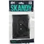 SKANDY Розетка 2-местная без заземления без защитных шторок 10А в сборе SK-R10Bl черный IEK