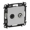 Valena LIFE DIY Алюминий Розетка TV-SAT | 753658 | Legrand