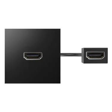 Simon S400 Модуль с адаптером, проходной HDMI мама/мама, черный, Simon 400 | 40001194-038 | Simon