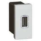                  USB Розетка д/зарядки одинар. бел Mosaic | 079391 | Legrand
               