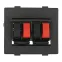 Механизм аудио-розетки LK45 (30 шт) 1 кор.-300 шт. | 857400-1 | Ecoplast