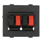 Механизм аудио-розетки LK45 (30 шт) 1 кор.-300 шт. | 857400-1 | Ecoplast