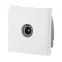 Розетка TV оконечная (белый) LK45 | 852104-1 | Ecoplast