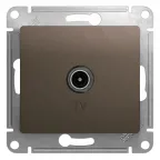                  Glossa Шоколад Розетка TV, механизм | GSL000893 | SE
               