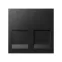 Simon S400 Адаптер со шторками 2 RJ45 Infra+, черный, Simon 400 | 40015089-038 | Simon