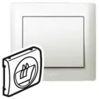                  Galea Life Жемчуг Накладка аудиорозетки 1-ой | 771500 | Legrand
               