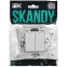 SKANDY Выключатель 2-клавишный проходной 10А SK-V05W арктический белый IEK