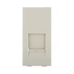Накладка для розетки телефонной, компьютерной RJ, 45х22,5 мм (бежевый) LK45 | 853101 | Ecoplast