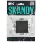 SKANDY Выключатель 2-клавишный перекрестный 10А SK-V06G графит IEK