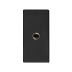 Simon 27 Розетка для подключения разъёма audio mini-jack (3,5мм), винтовое соединение, узкий модуль, S27, гра | 2701092-038 | Simon