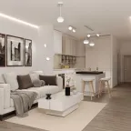 LIGHTING Светильник 4012 подвесной под лампу GX53 белый IEK