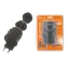 Тревел-адаптер 100-250В 2,5A (5 в 1) c USB-зарядкой 1000мА черный | SQ1806-0144 | TDM