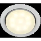 LIGHTING Светильник 4114 встраиваемый под лампу GX53 белый IEK