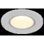 LIGHTING Светильник 4104 встраиваемый под лампу MR16 круг пластиковый белый IEK