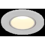 LIGHTING Светильник 4104 встраиваемый под лампу MR16 круг пластиковый белый IEK