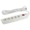 SFX-5es-2m-W Сет.фильтр (белый) с заземл, 10A, с выкл, 5гн, 2м (10/120) | Б0044019 | ЭРА