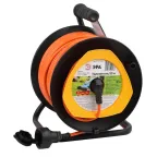                  Удлинитель силовой ЭРА RPx-1e-3x1.5-50m на п. катушке c/з 50м 1 гн ПВС 3х1.5 | Б0046840 | ЭРА
               