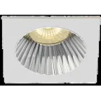 LIGHTING Светильник 4109 встраиваемый поворотный под лампу GU10 белый/хром пластик IEK