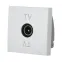 Розетка TV оконечная (серебристы йметаллик) LK45 | 852103 | Ecoplast