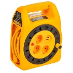                  INDUSTRIAL Катушка УК15 2P+PE 3×1,5мм2 USBх2 LED 15м | IN-KP24-16-03-15-UL | IEK
               