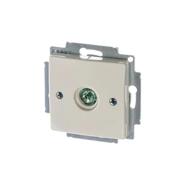 ABB Basic 55 Сл. кость Розетка TV оконечная | 1724-0-4280  | 2CKA001724A4280 | ABB