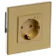 iTEQ SMART-розетка 16А WIFI+BLE стекл/р. з/ш. зол. | IT-R16SFWBG-K22 | ONI