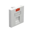                  Модуль роз. информ., 45x45,  RJ, 1 вход, бел.  | 87013 | Ecoplast
               