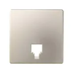                  Simon 82 Накладка на телефонную розетку RJ-11, RJ-12, S82, шампань | 82062-64 | Simon
               