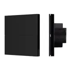                  INTELLIGENT ARLIGHT Кнопочная панель SMART-DMX512-801-22-4G-4SC-DIM-IN Black (230V, 2.4G) (IARL, IP20 Пластик, 5 лет) | 039312 | Arlight
               