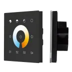                  INTELLIGENT ARLIGHT Сенсорная панель DALI-901-11-1G-4SC-MIX-DT8-IN Black (BUS/230V) (IARL, IP20 Пластик, 3 года) | 037195 | Arlight
               