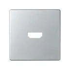 Simon 82 Накладка для коннектора HDMI v 1.4, "мама", S82, S82N, алюминий | 8201094-033 | Simon
