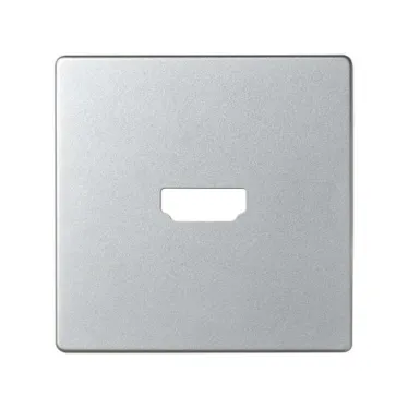 Simon 82 Накладка для коннектора HDMI v 1.4, "мама", S82, S82N, алюминий | 8201094-033 | Simon
